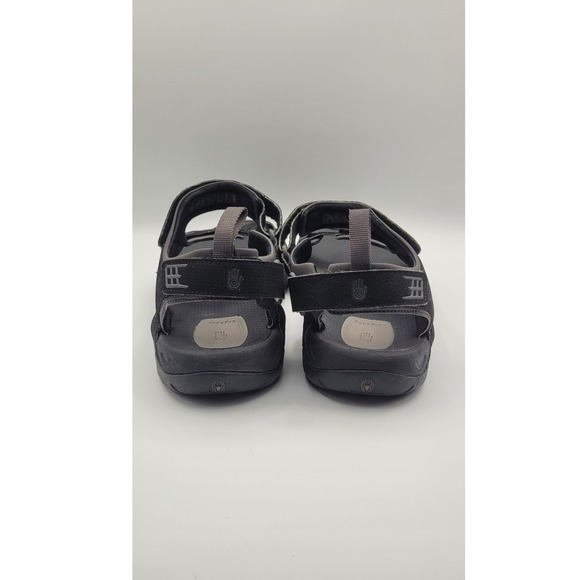 Teva Minam Hiking Sandals Mens 12 Black Gray Spider Rubber Trail Outdoor 4289 main image 4